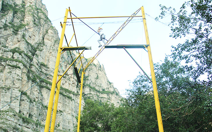 拓展训练课程-高空项目